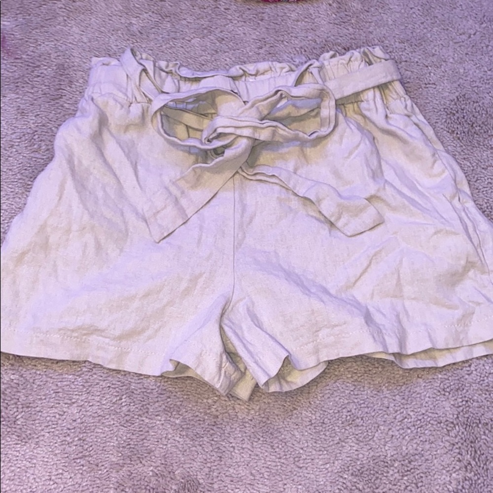 High Waisted Cargo Shorts